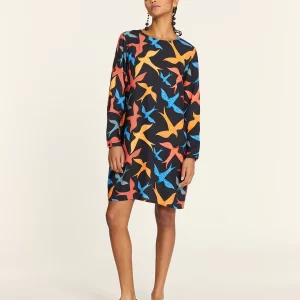 SHORT BIRDS DRESS