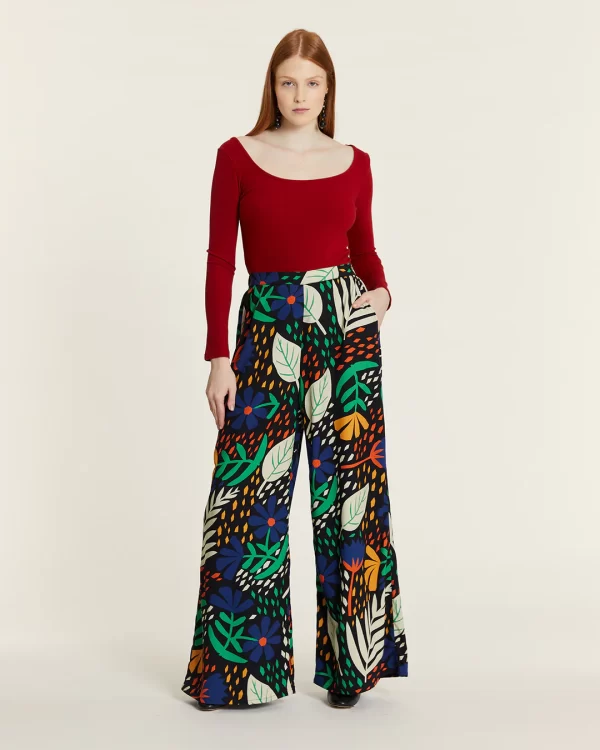 GARDEN FLUID PANTS