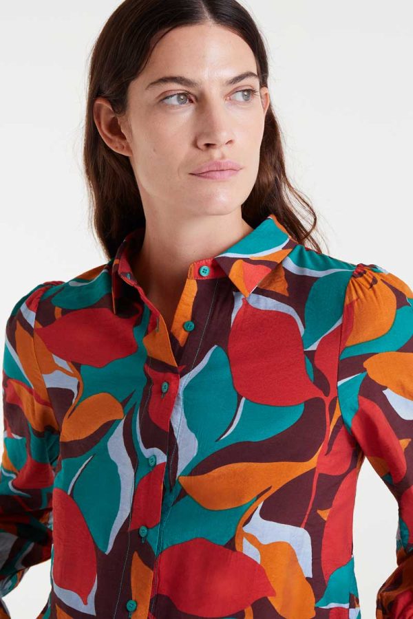 Camisa flores