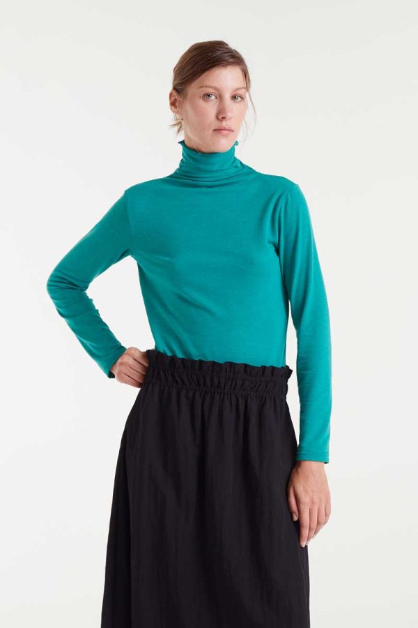 Verde turtleneck