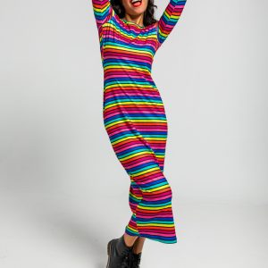 Vestido entallado elastico