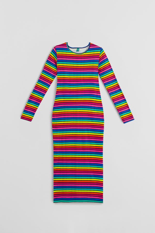 Vestido entallado elastico