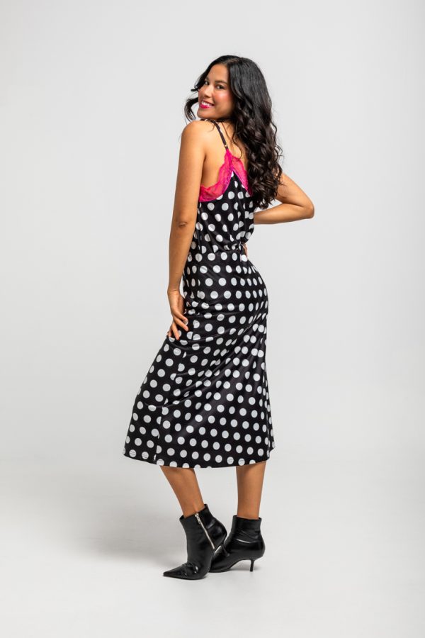 Falda evase midi