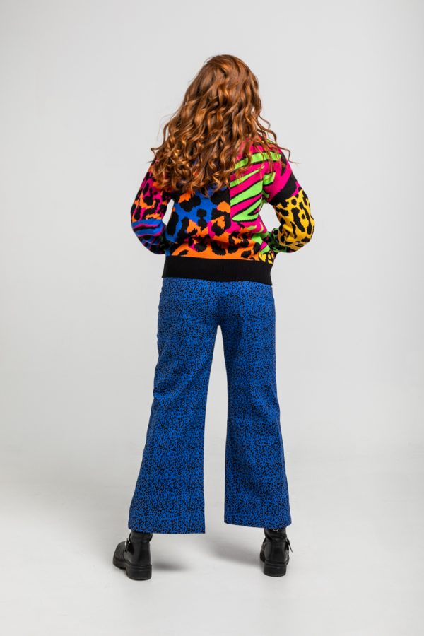 Pantalon culotte bolsillos