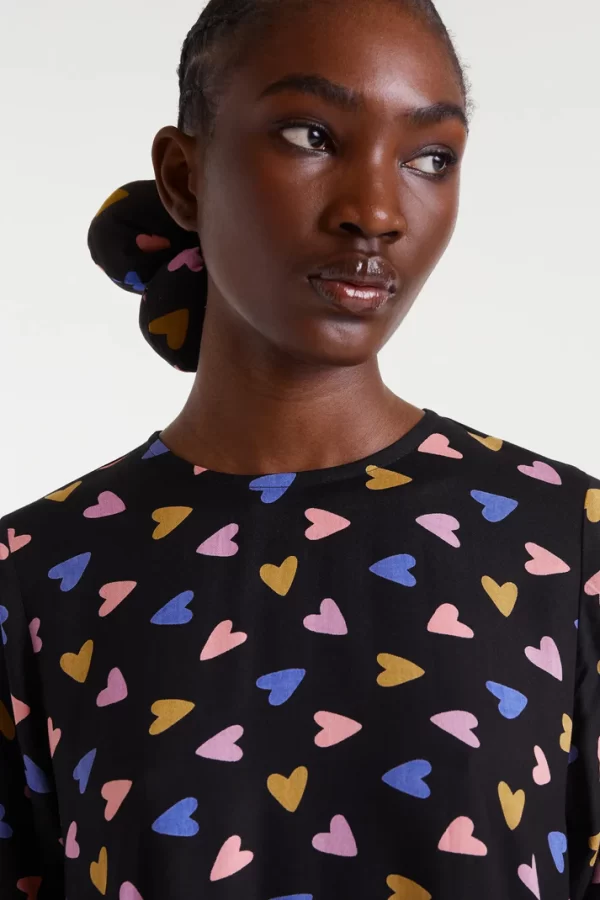 Short dress with Potpourri print