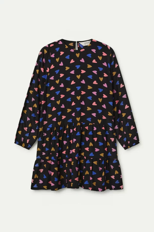 Short dress with Potpourri print