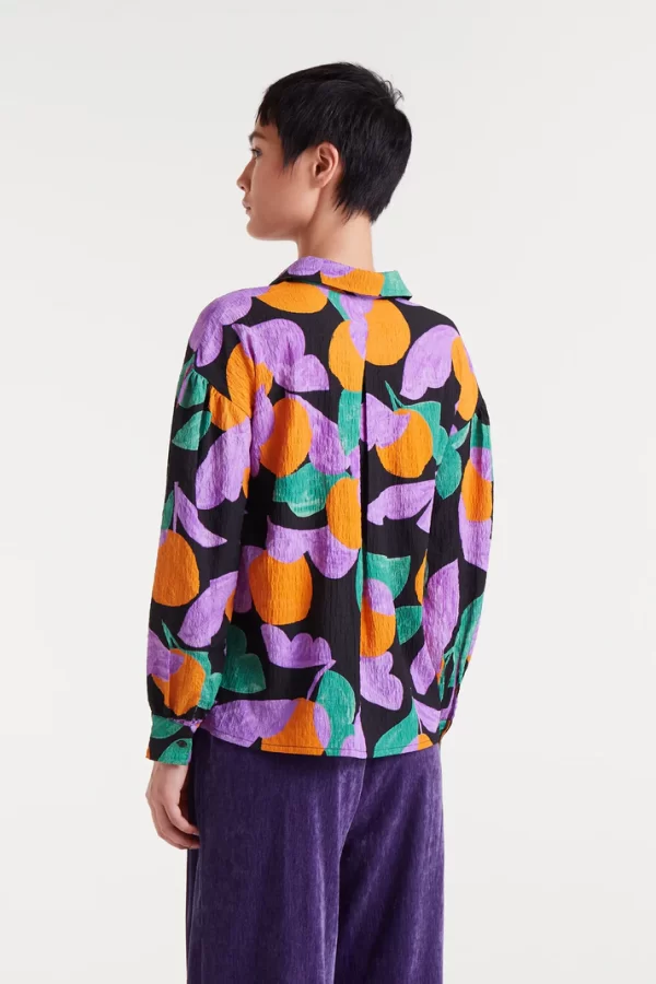 Apricot print shirt