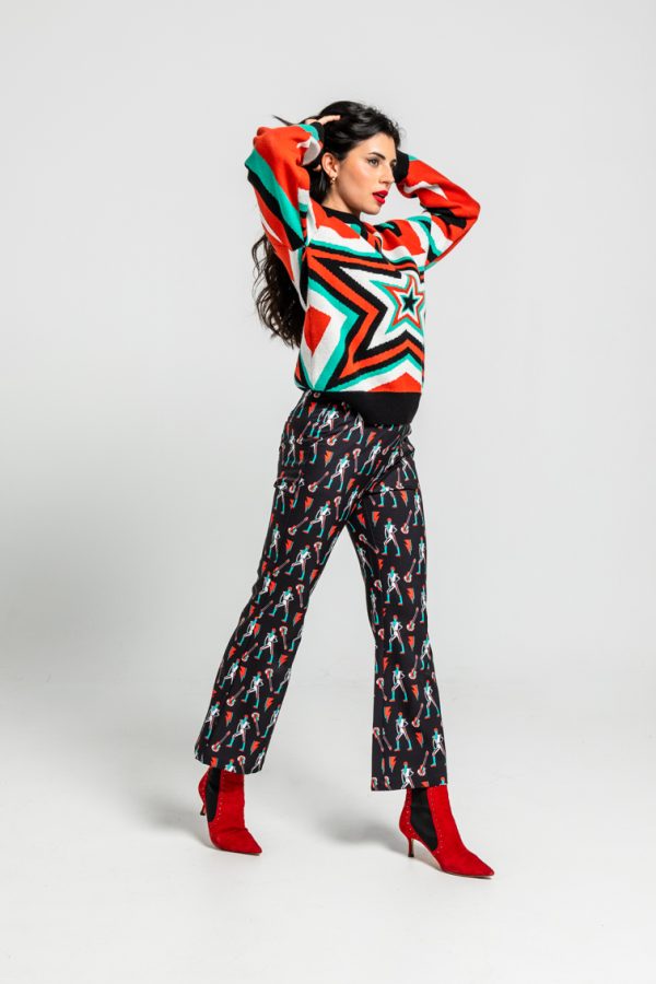 Starwoman sueter sencillo tejido