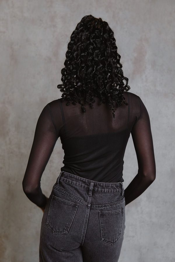 BLACK GIACINTA TOP