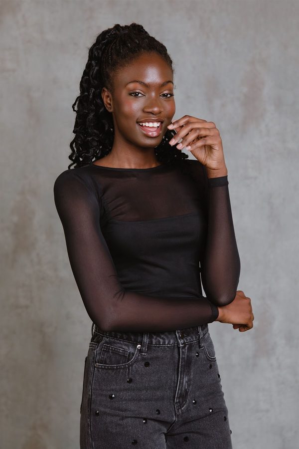 BLACK GIACINTA TOP