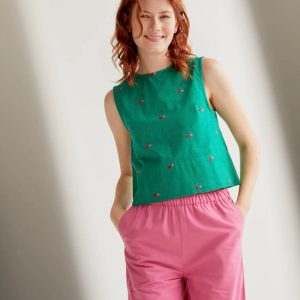 Top with Green Cherries print